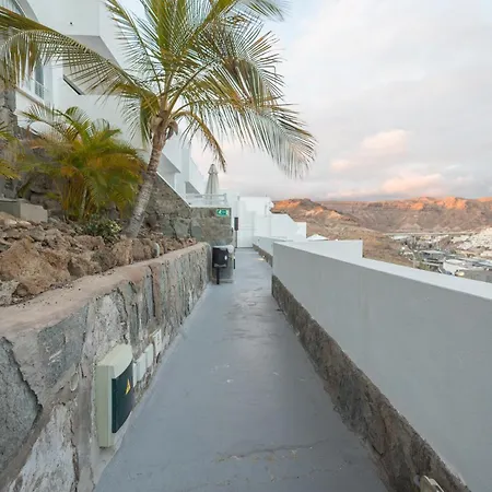 2br Private Terrace House - Solarium & Pool Apartamento Mogán
